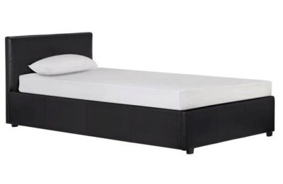 Hygena Chapton Single Ottoman Bed Frame - Black.